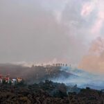 etna lava flow trekking